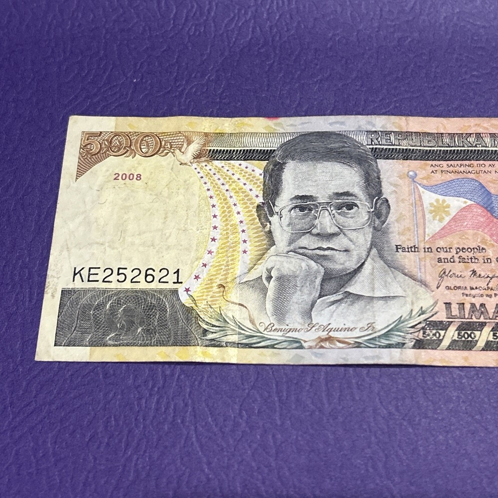 Philippines- 500 Piso-2008