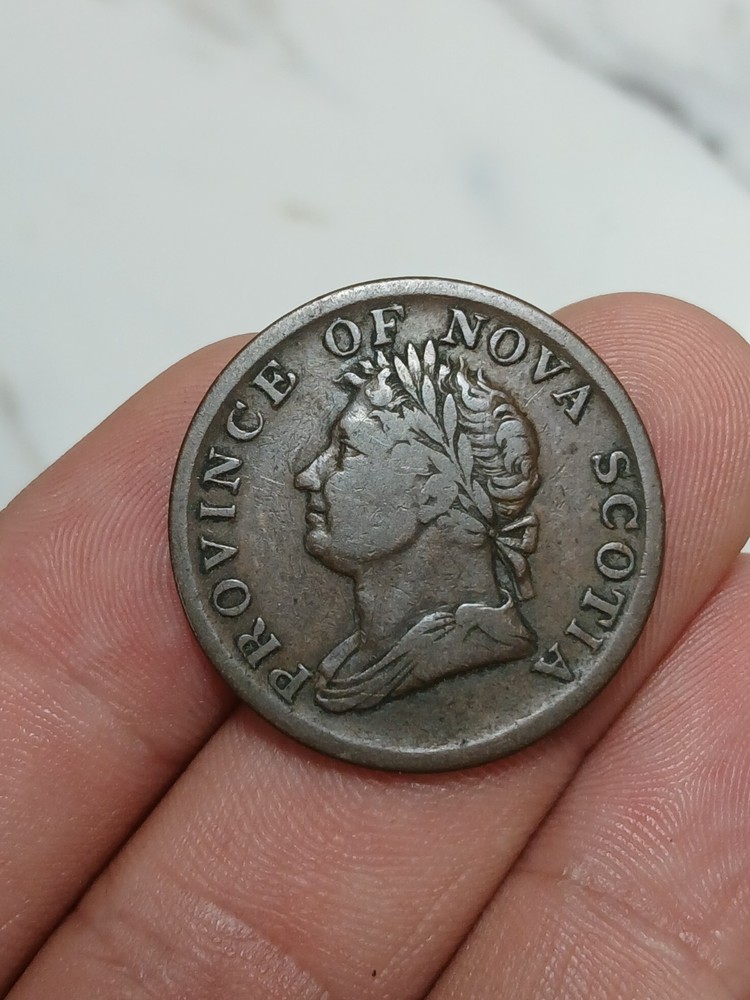 1832 Nova Scotia Half Penny
