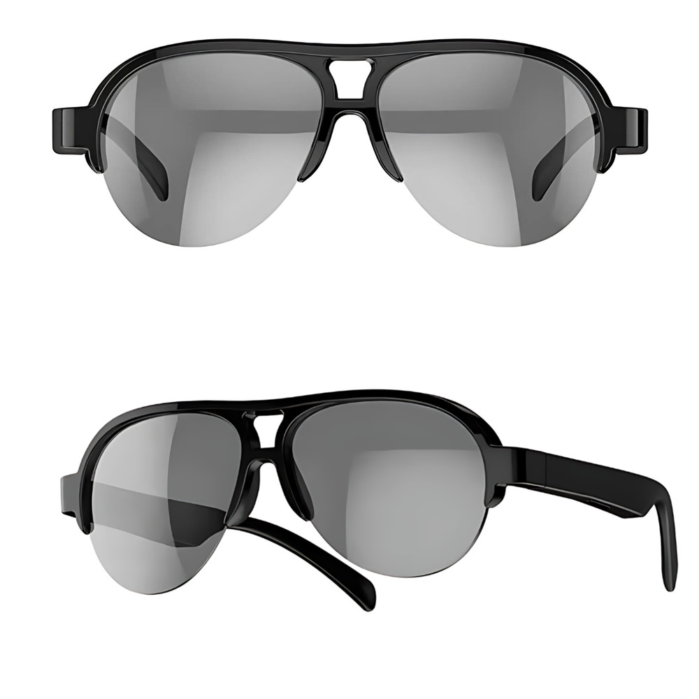Smart UV Sunglasses Bluetooth Open-Ear Wireless Audio Touch Button Waterproof