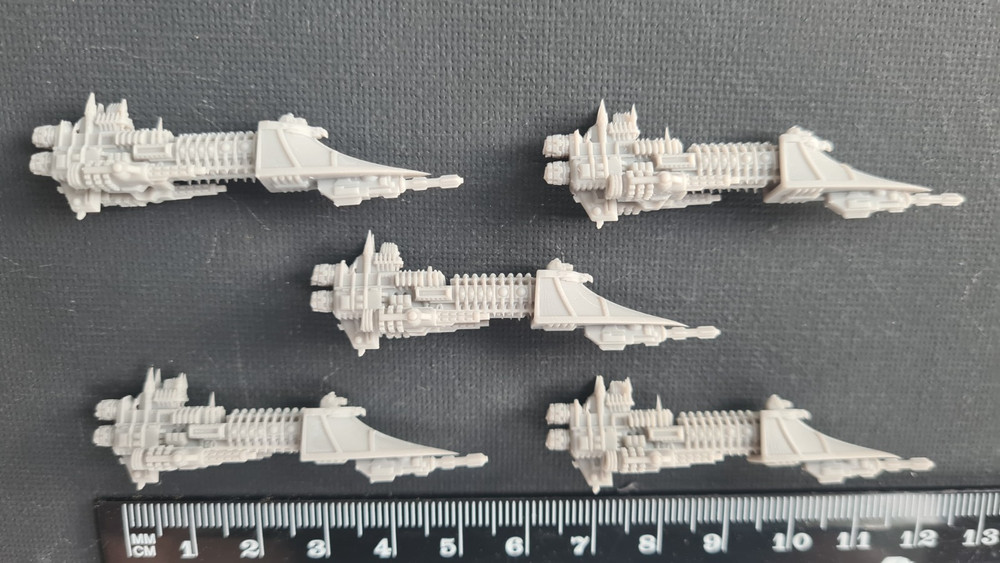 5x Lance Frigate - compatible with Battlefleet Gothic