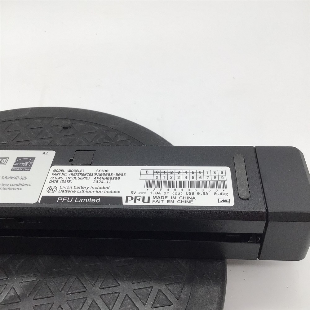 Fujitsu ScanSnap iX100 Sheet-Fed Scanner