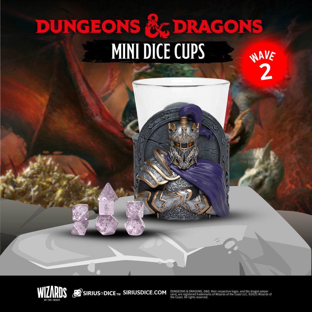 Dungeons & Dragons: Mini Dice Cups - Series 2