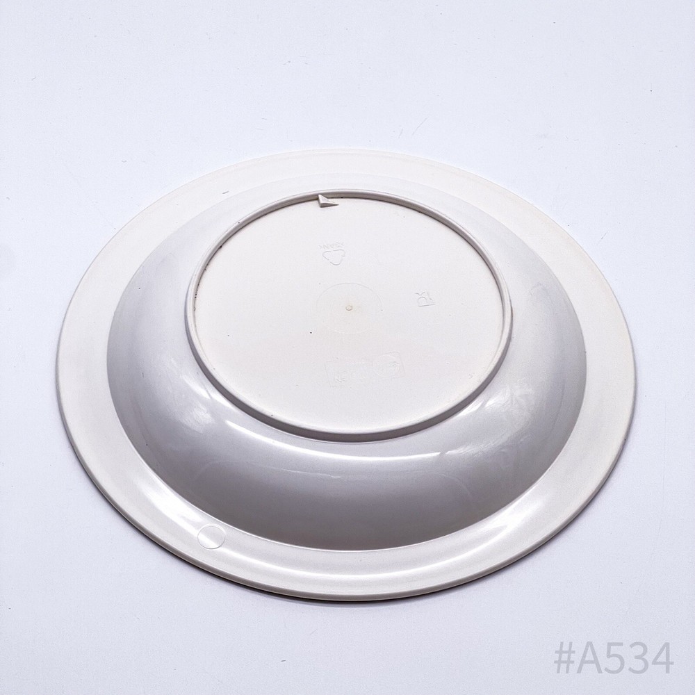EMSA Plastic Camping Plates W. Germany | Camping Tableware 2 Pieces