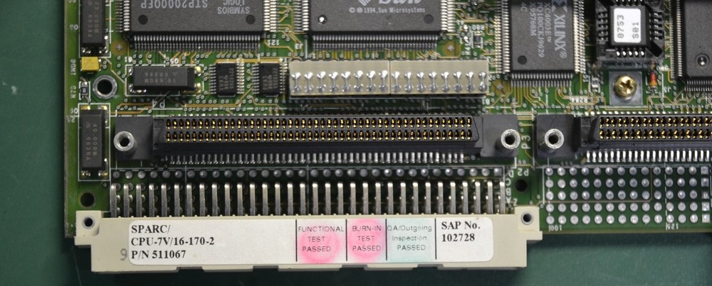 FORCE SPARC CPU-7V/16-170-2 VME