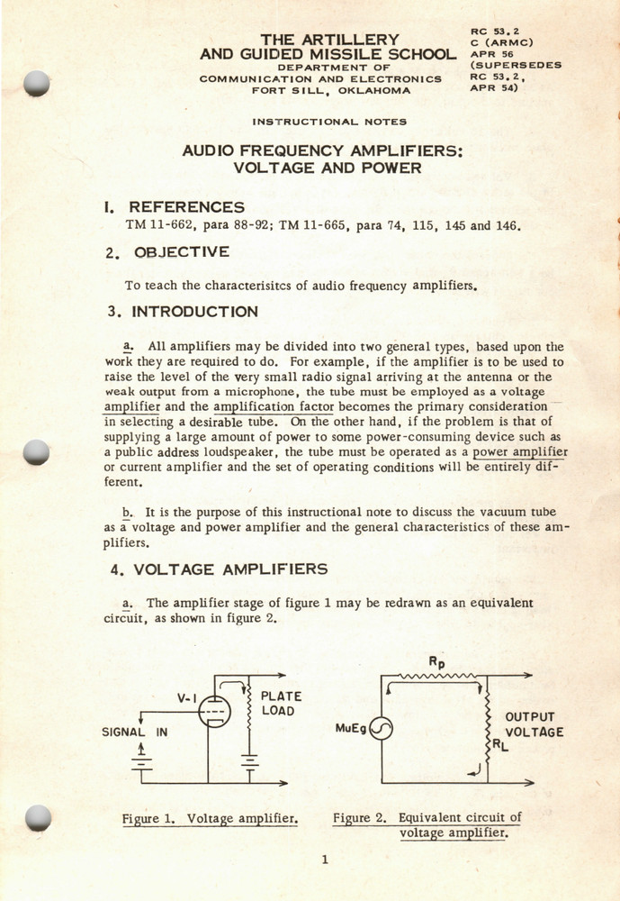 58 Page 1956 TM 11-665 Reference Instructional Notes Missile School on Data CD