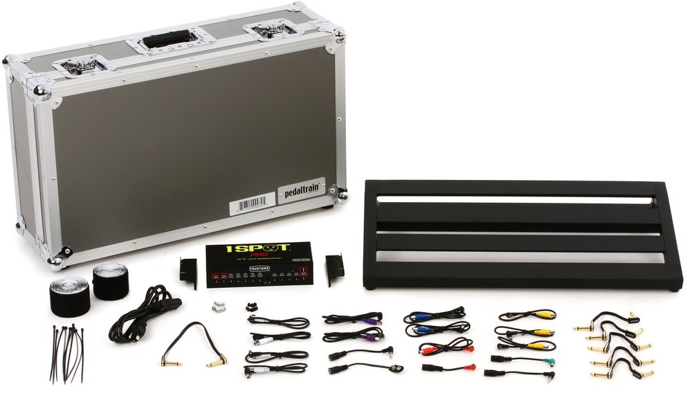 Pedaltrain Performance Pedalboard Kit with Truetone Power & EBS Premium Cables