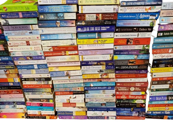 Lot of 36 Romance Paperbacks – Modern Romance Mix