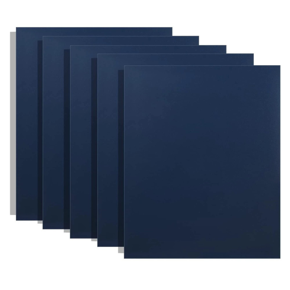 25 Pack 12mil Letter Size Sand-Textured Polycovers CoversBinding Presentation...