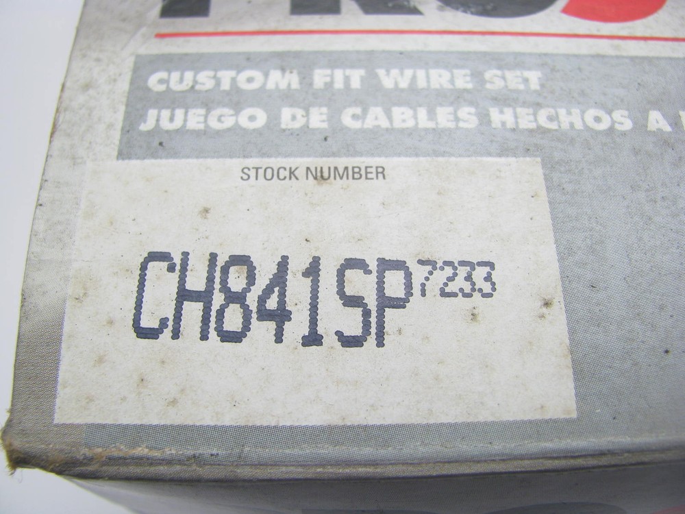 Prostart CH841SP Ignition Spark Plug Wire Set