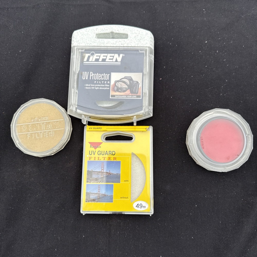 Assorted Camera Filter Lenses