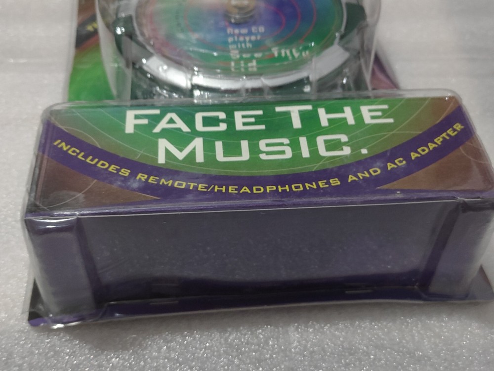 New Old Stock, Untested, Pioneer Loopmaster PCD-002 Clear Portable CD Player