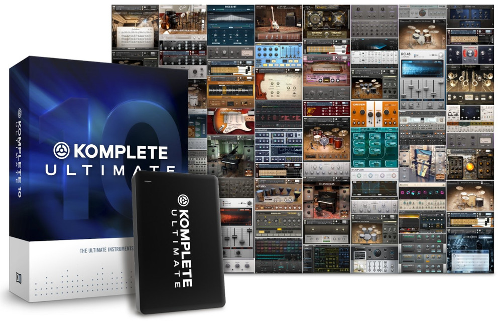 Native Instruments Komplete 10 Ultimate (ONLY HDD) Tested !!!
