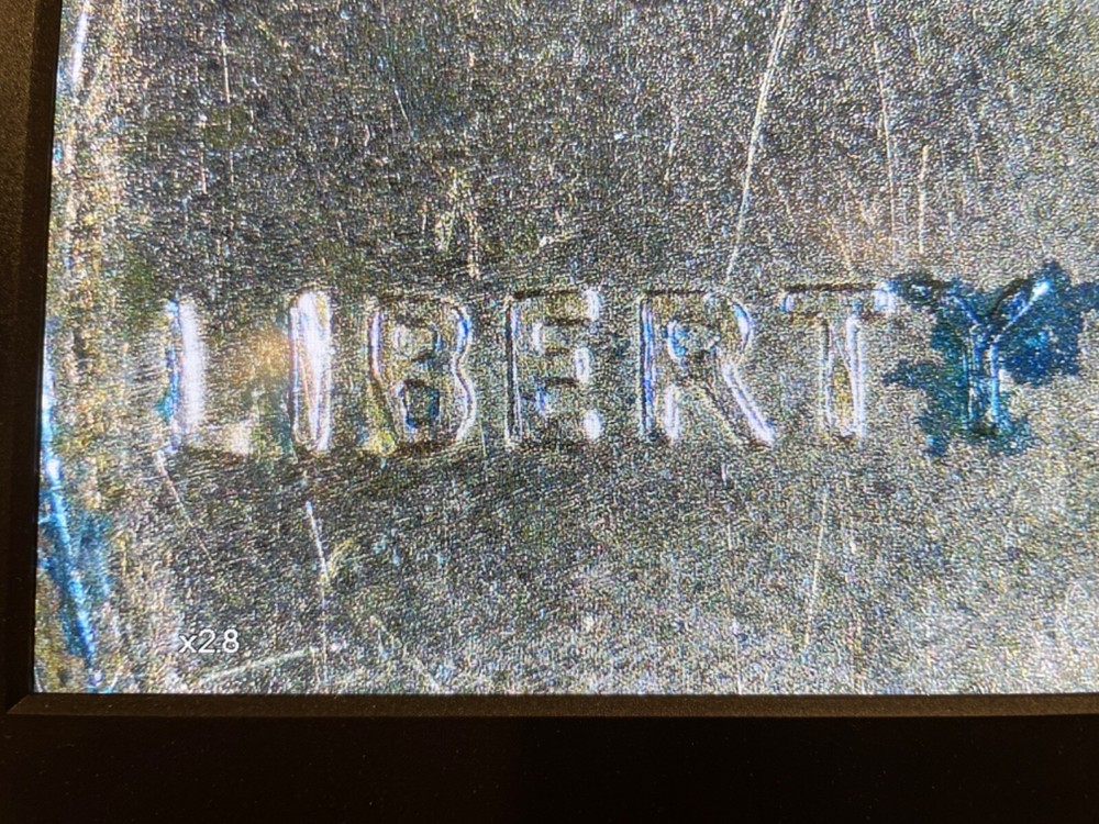 2000 P Penny “Clipped Nose and Letter”