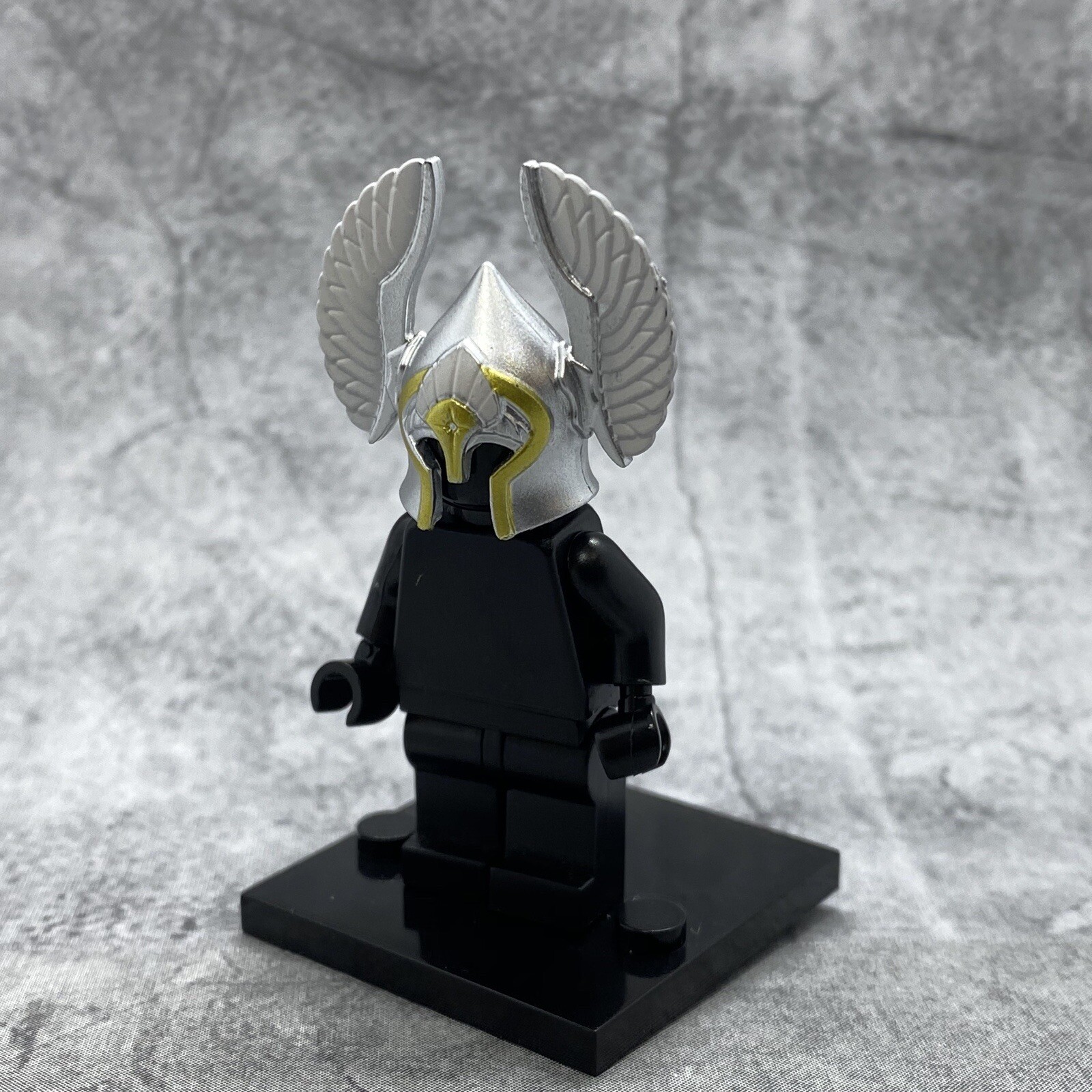 5pack Gondor Knight Helmet Wing Silver Blocks Accessories for Minifigures C66950