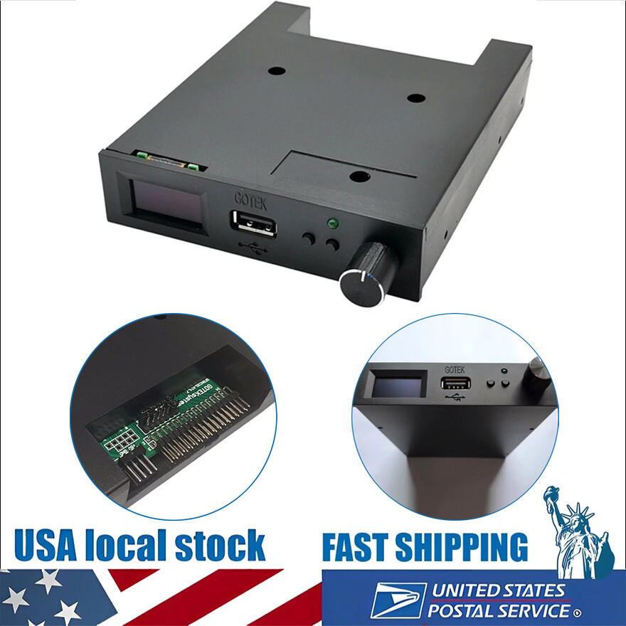 FlashFloppy firmware V3.41 Floppy emulator New with OLED Format-Free with Cache