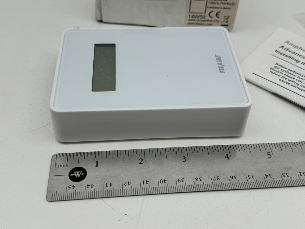 Amphenol Telaire T8100-D Ventostat CO2 Ventilation Controller TMP, LCD, WHT
