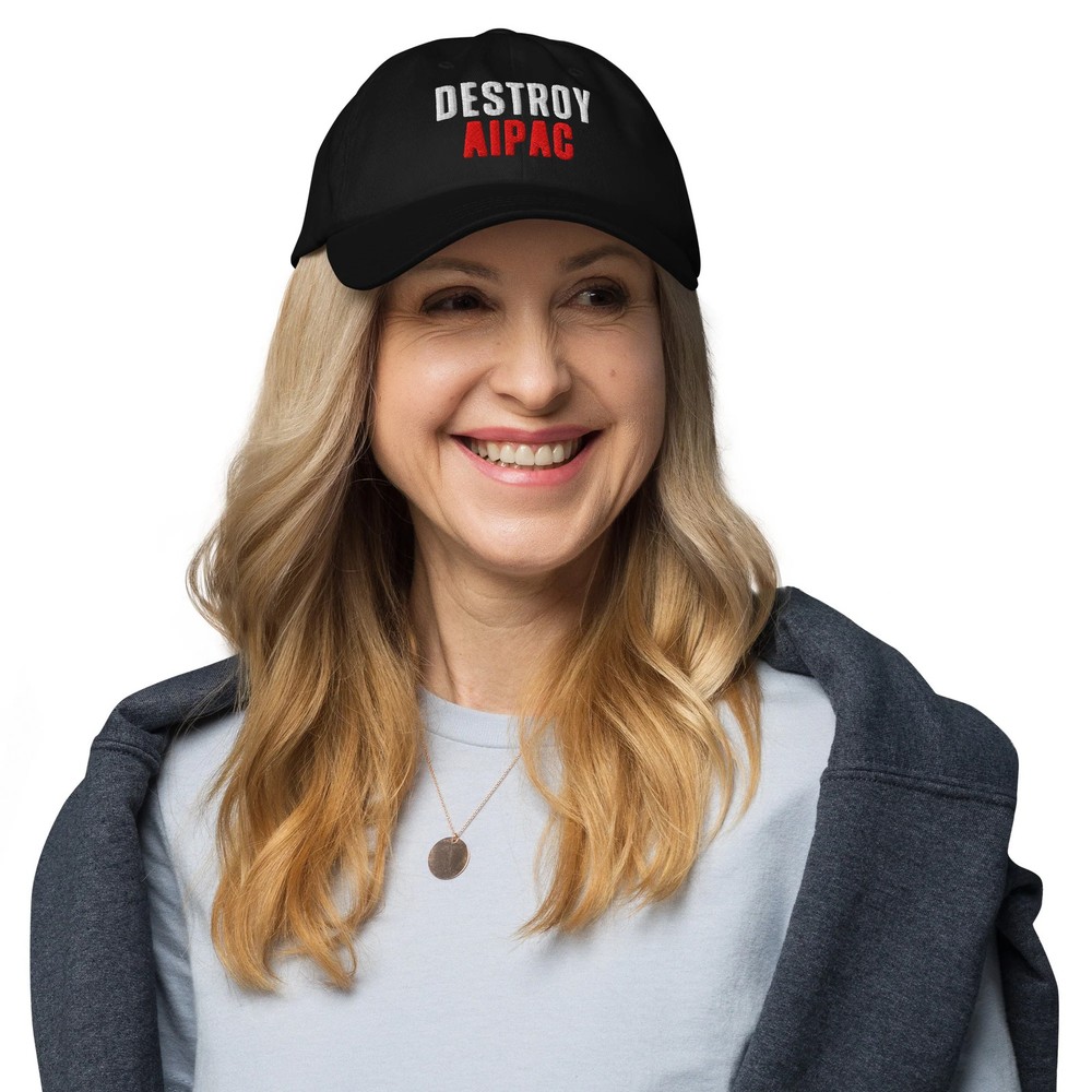 Destroy AIPAC Dad hat