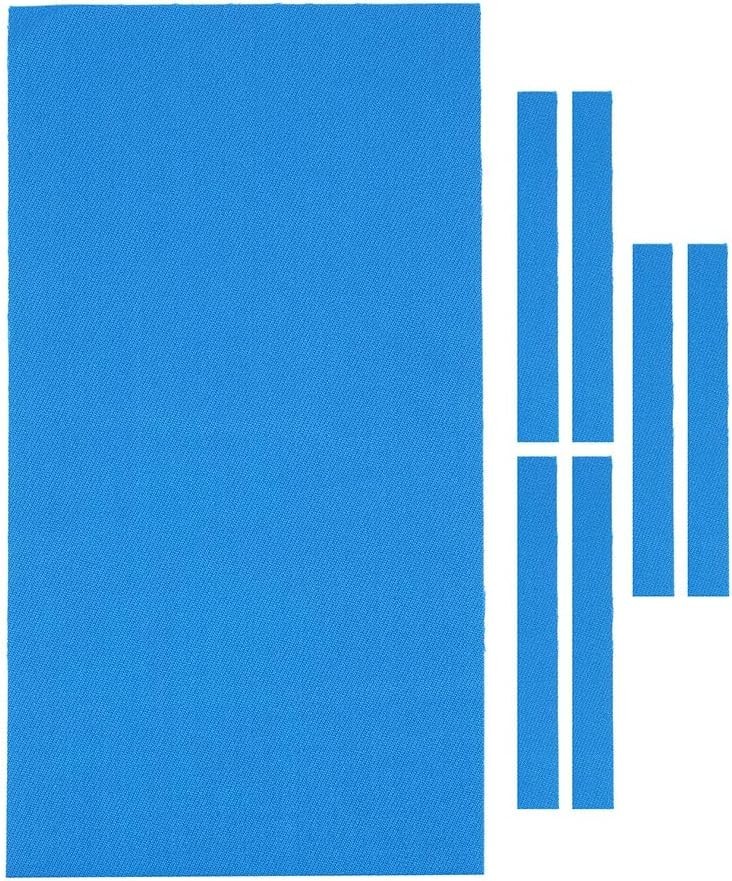 Durable Blue Pool Table Cloth Set 9 ft - Fast Rolling Smooth Surface Technology