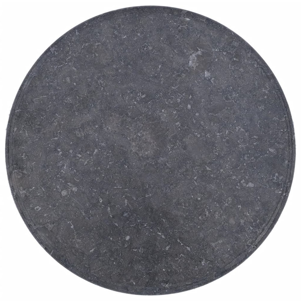 Table Top Gray Marble 23.6 in diameter Table Top Circular