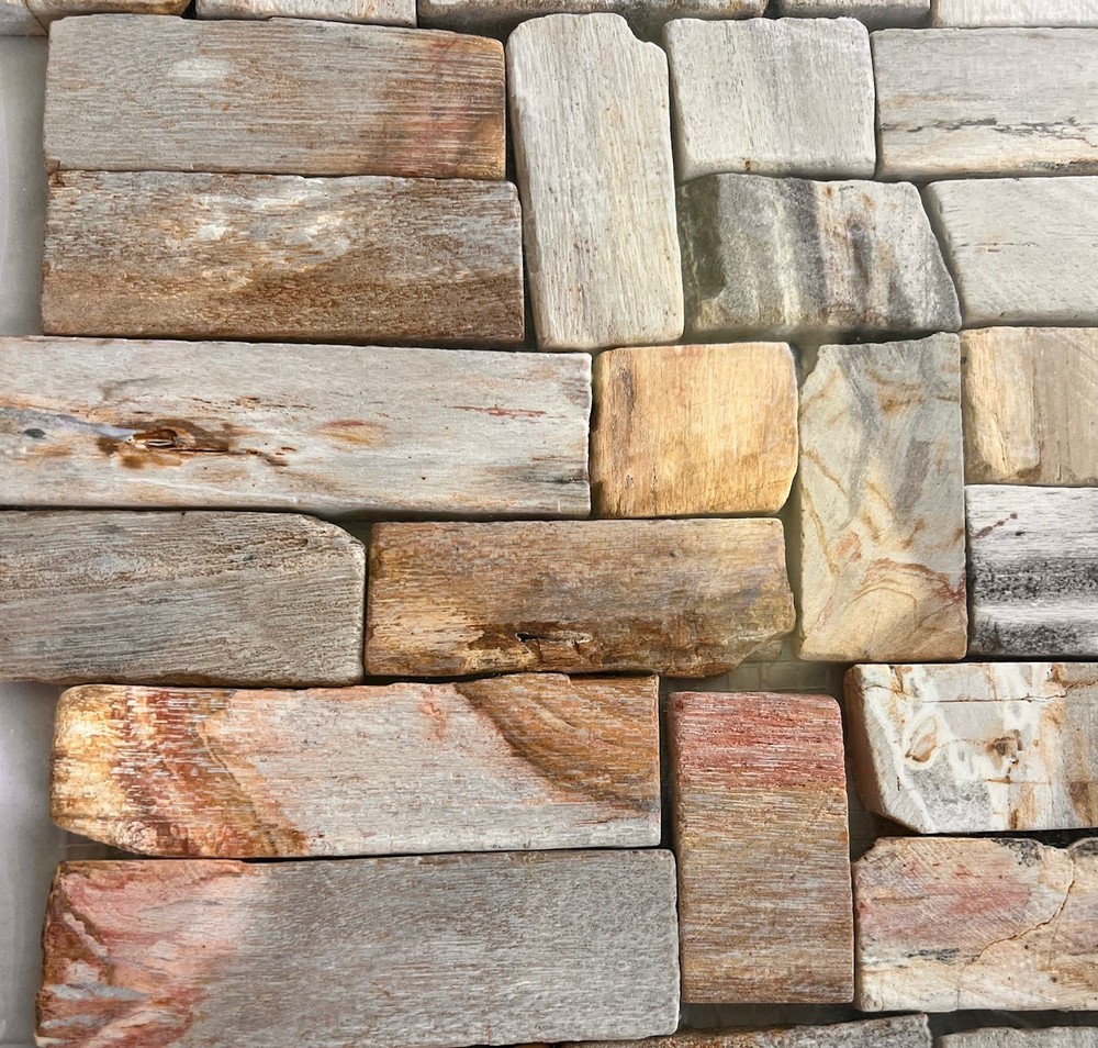 Aged Rock Pebbles Mosaic Sheet (12"*12")