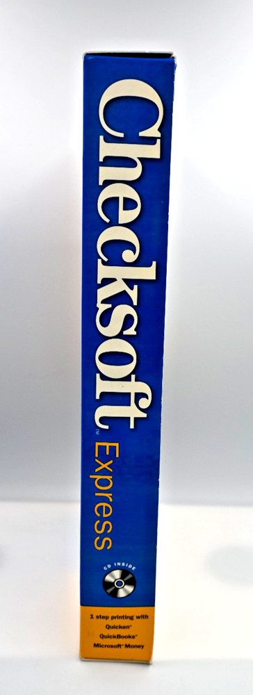 Checksoft 2002 Express PC CD create design print personal business checks! BOX