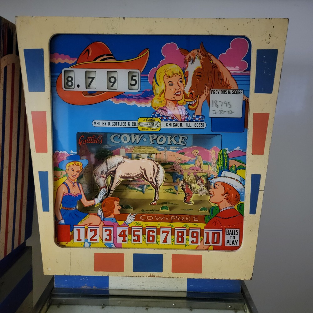 Cowpoke Pinball Machine