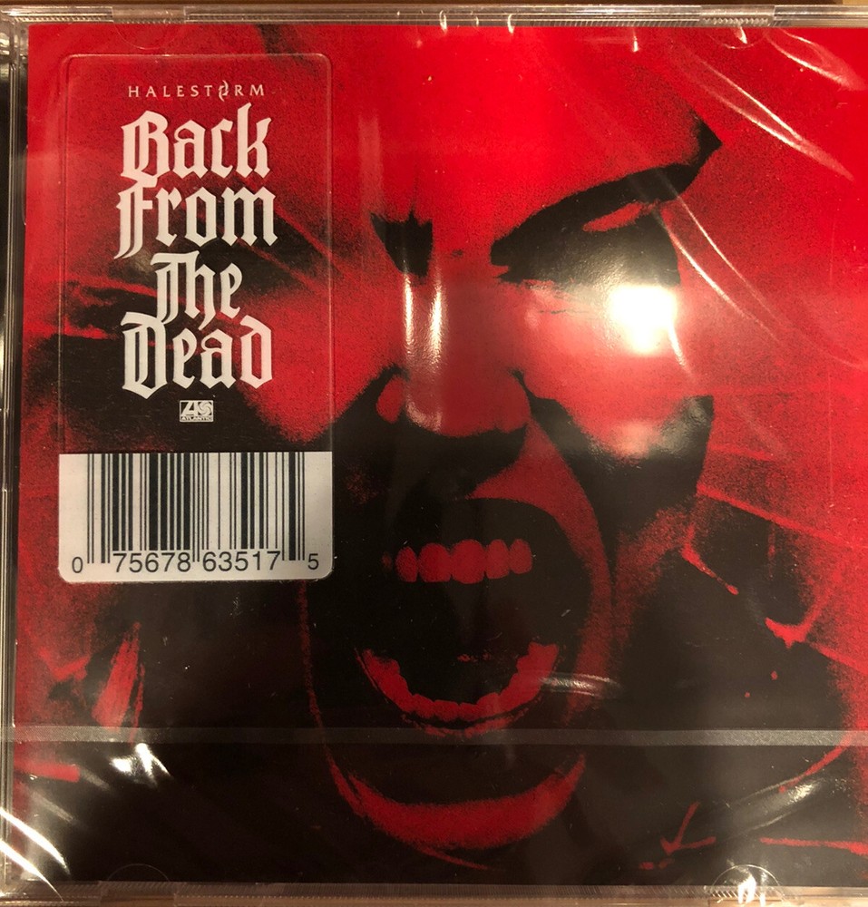 HALESTORM “Back From The Dead” SIGNED CD Art Card