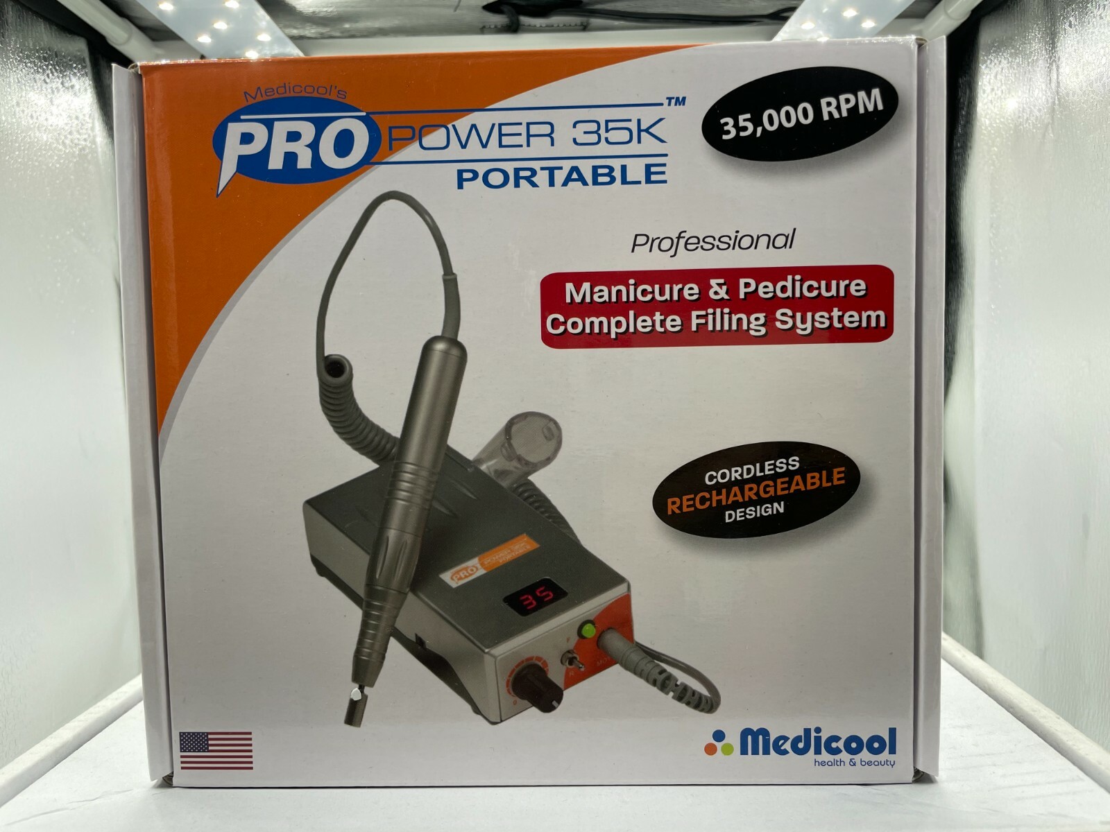 MEDICOOL PRO Power 35K Rechargeable PORTABLE Drill Machine Newest 2024+ Gift