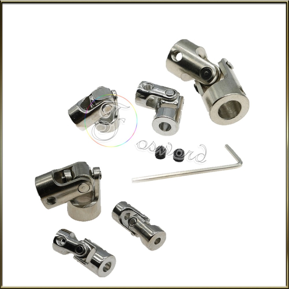Universal Joint Coupling Universal Steering Motor Shaft U-Joint Coupler RC Model