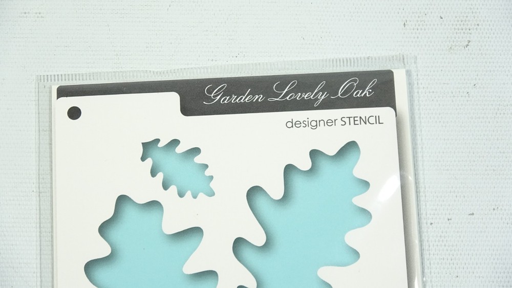 2016 Memory Box Designer Stencil Lovely Oak 88607