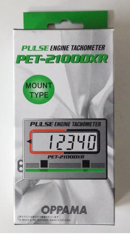 OPPAMA PULSE ENGINE TACHOMETER (GASOLINE ENGINE) PET-2100DXR