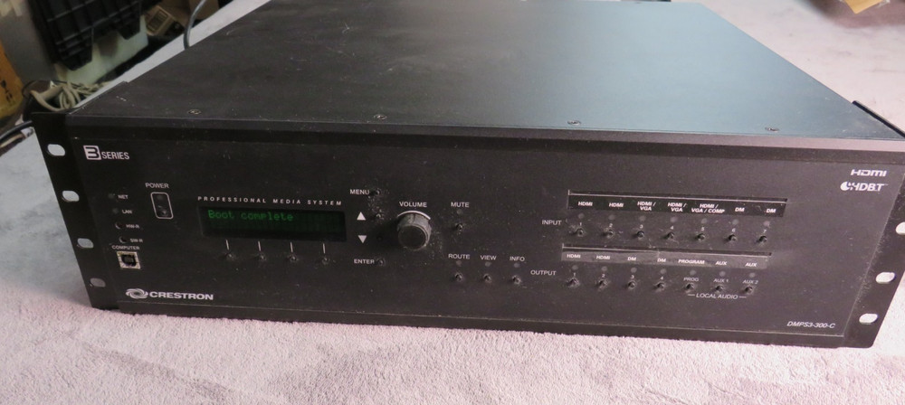 Crestron DMPS3-300-C 3-Series DigitalMedia Presentation System 300 w/ Power Cord
