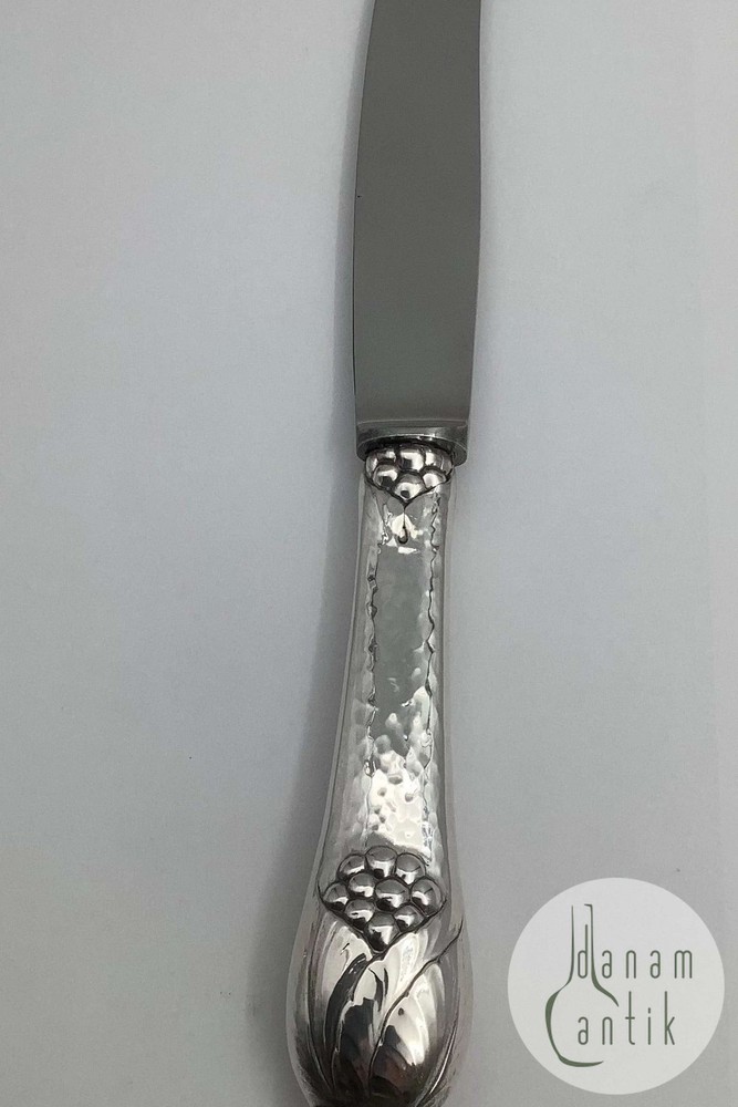 Evald Nielsen No 6 Silver Dinner knife