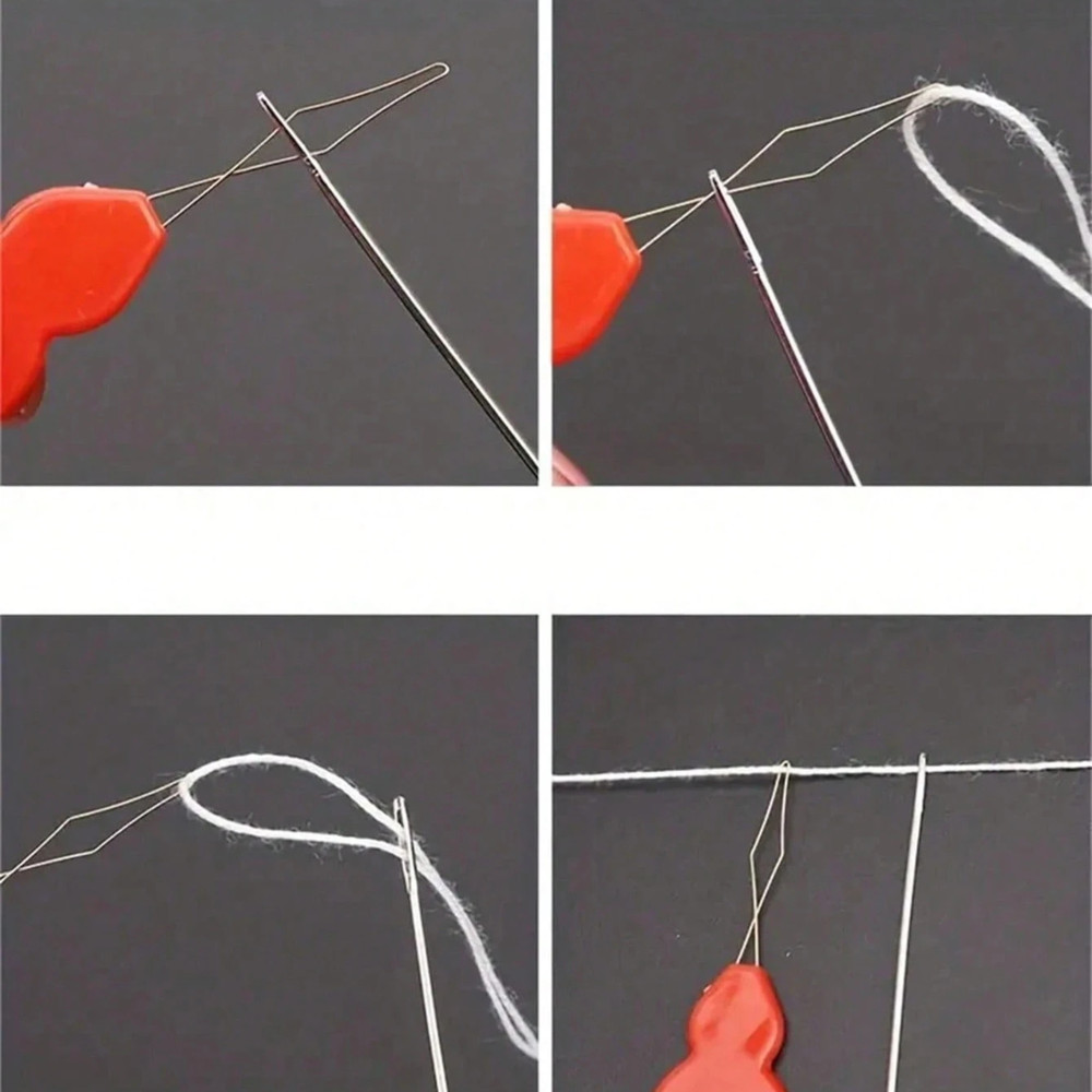 Plastic Needle Threader Sewing Machine Hand Sewing Quilting Craft DIY Tool US