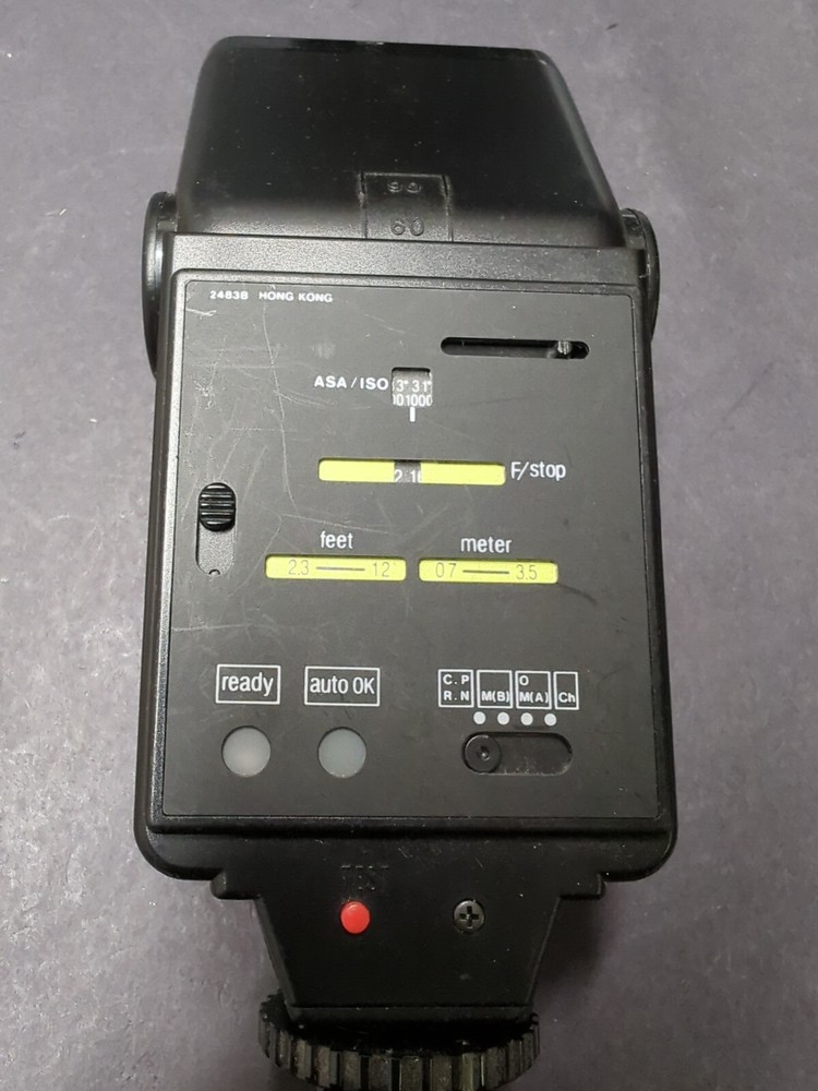 Vintage Sunpak Multi Dedicated Thyrisor 144D Auto Camera Flash