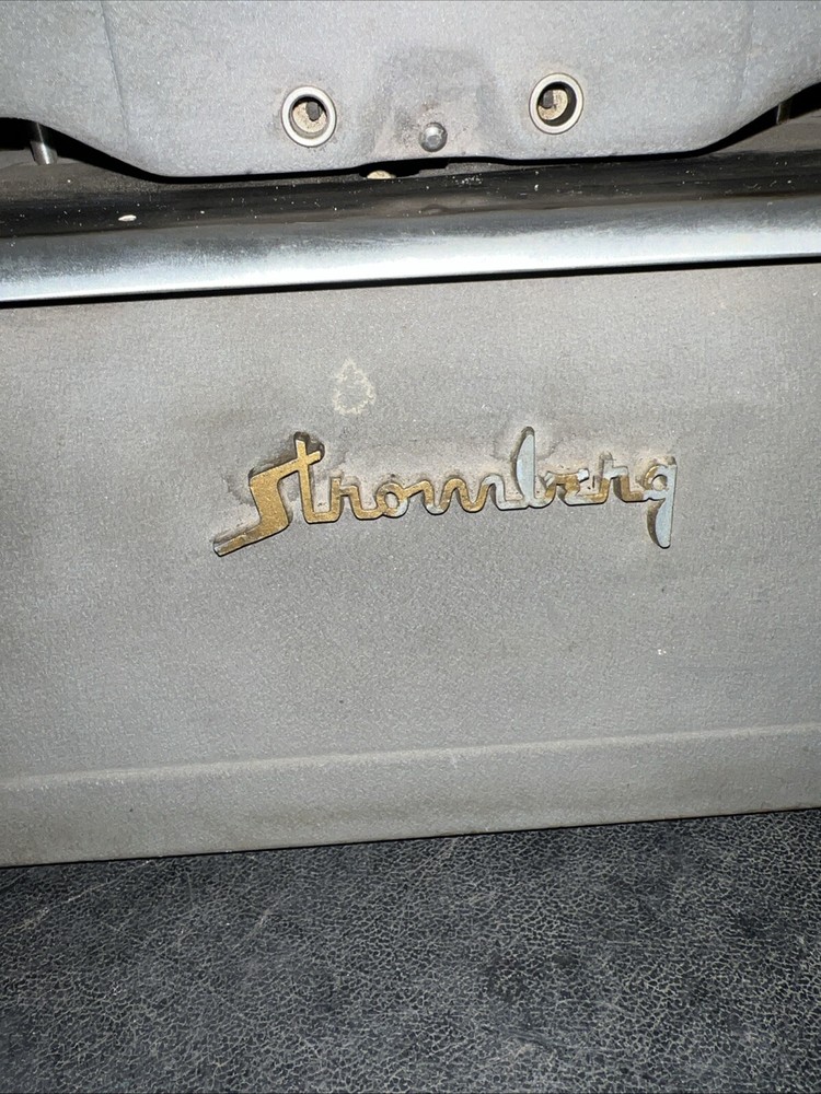 Vintage Stromberg Time clock With Keys WORKS