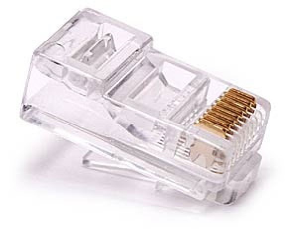 100 Pcs LOT RJ45 Network Cable ModularPlug CAT6 8P8C Connector End