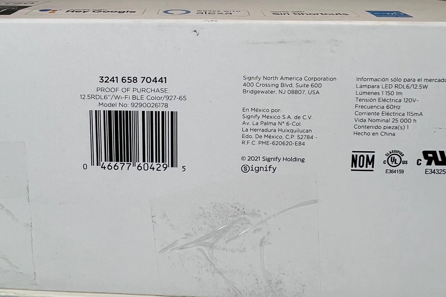 WiZ Connected Million Colors High Lumen 6 “ Retrofit Downlight Motion Activated