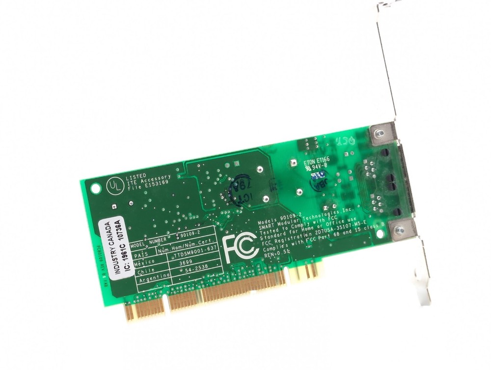 SMART Modular Technologies 90109-2 56k V90/V92 PCI Modem Rev:LB