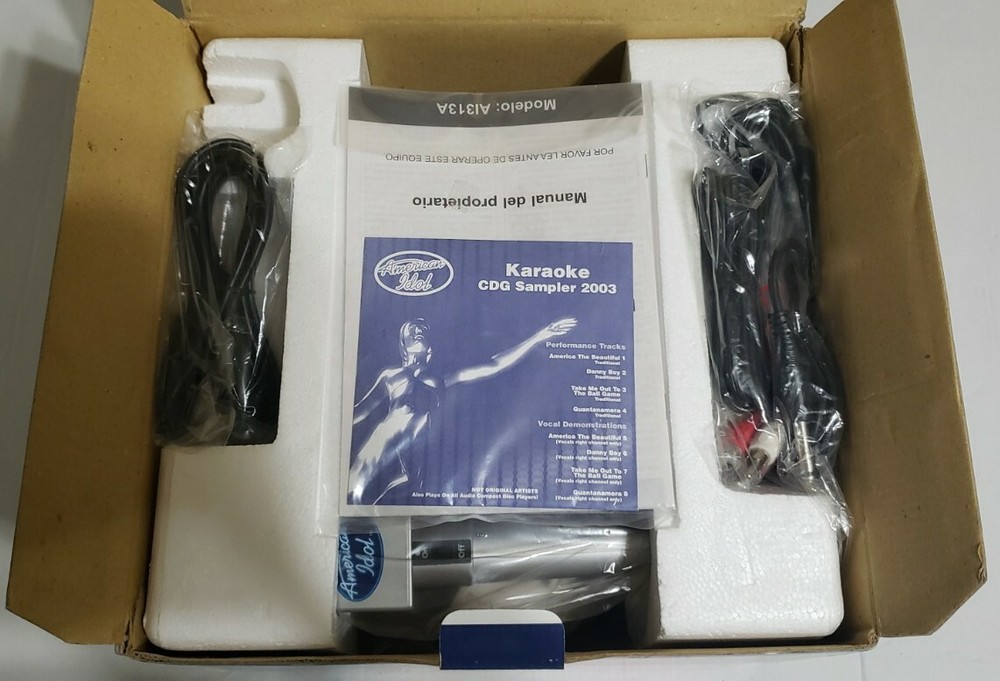 American Idol Karaoke Machine AI313A