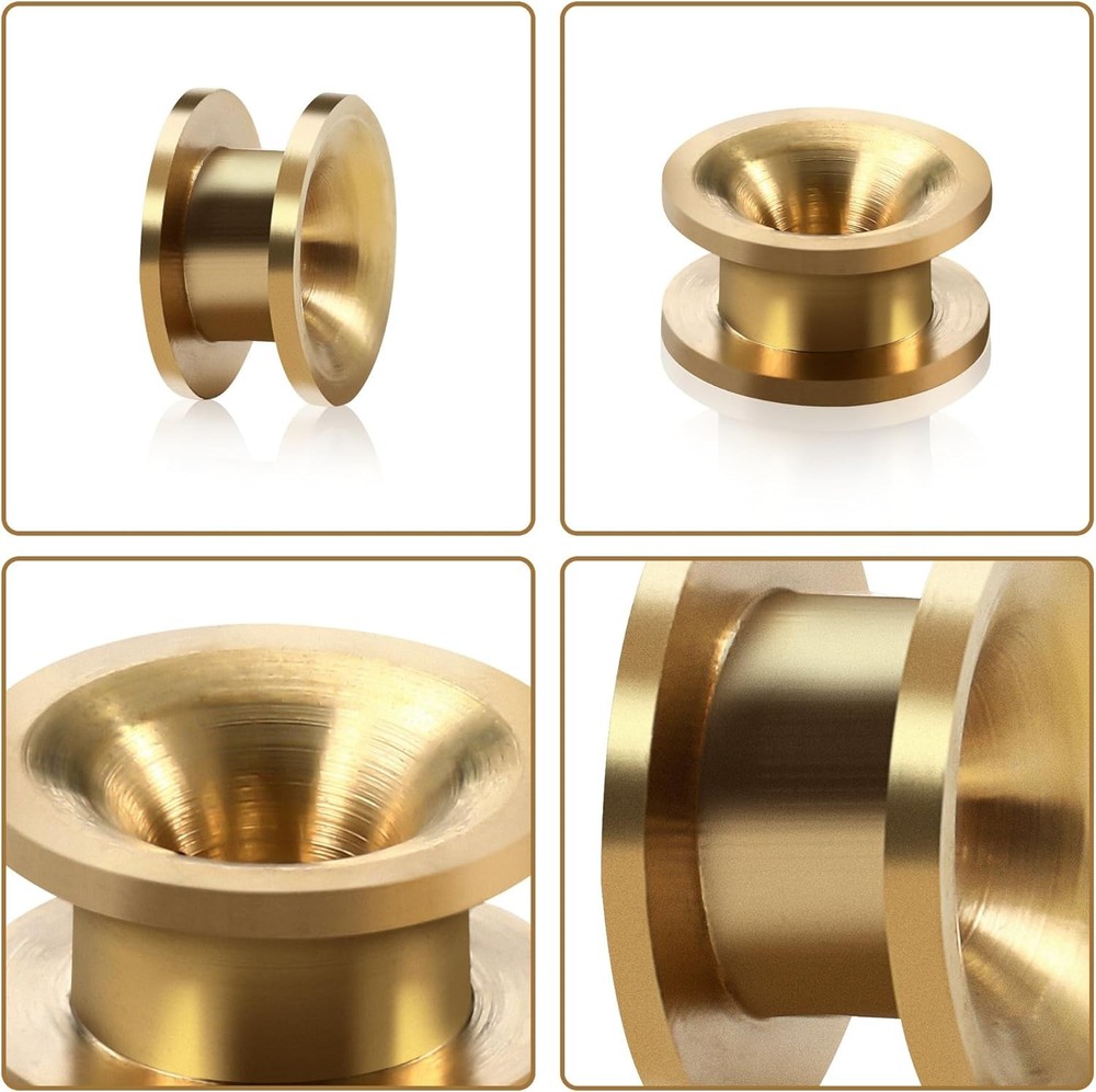 Universal String Trimmer Head Eyelets - 20 Pack Brass Weed Eater 20 Pieces