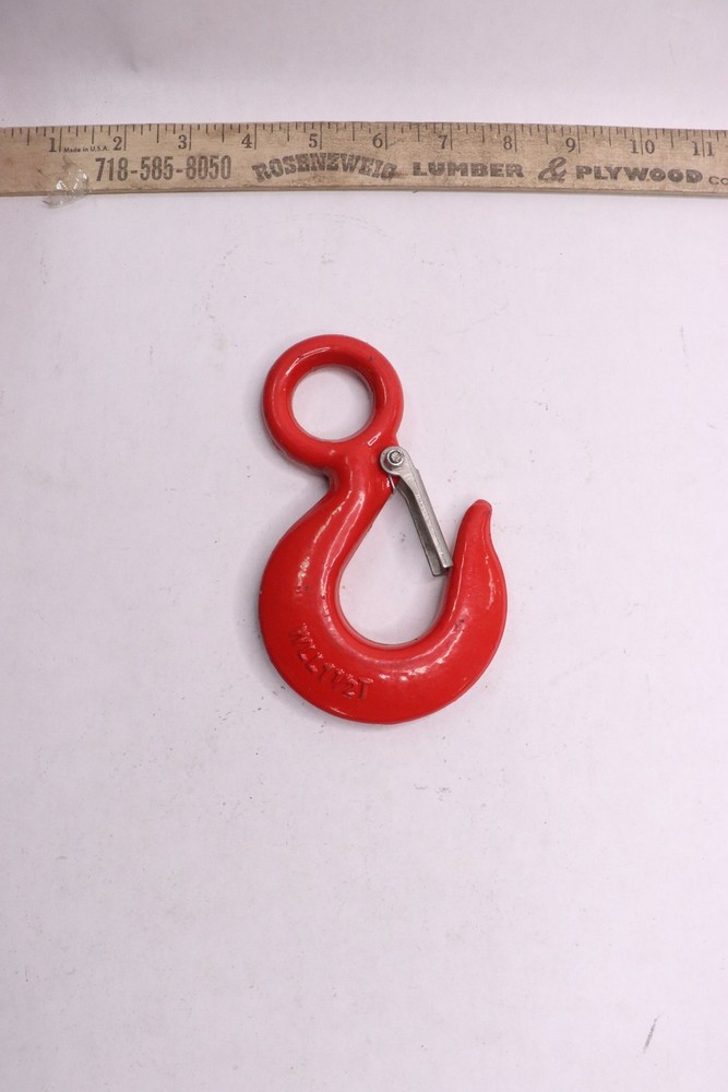 Carbon Hook Swivel w/Latch WLL1-1/2T