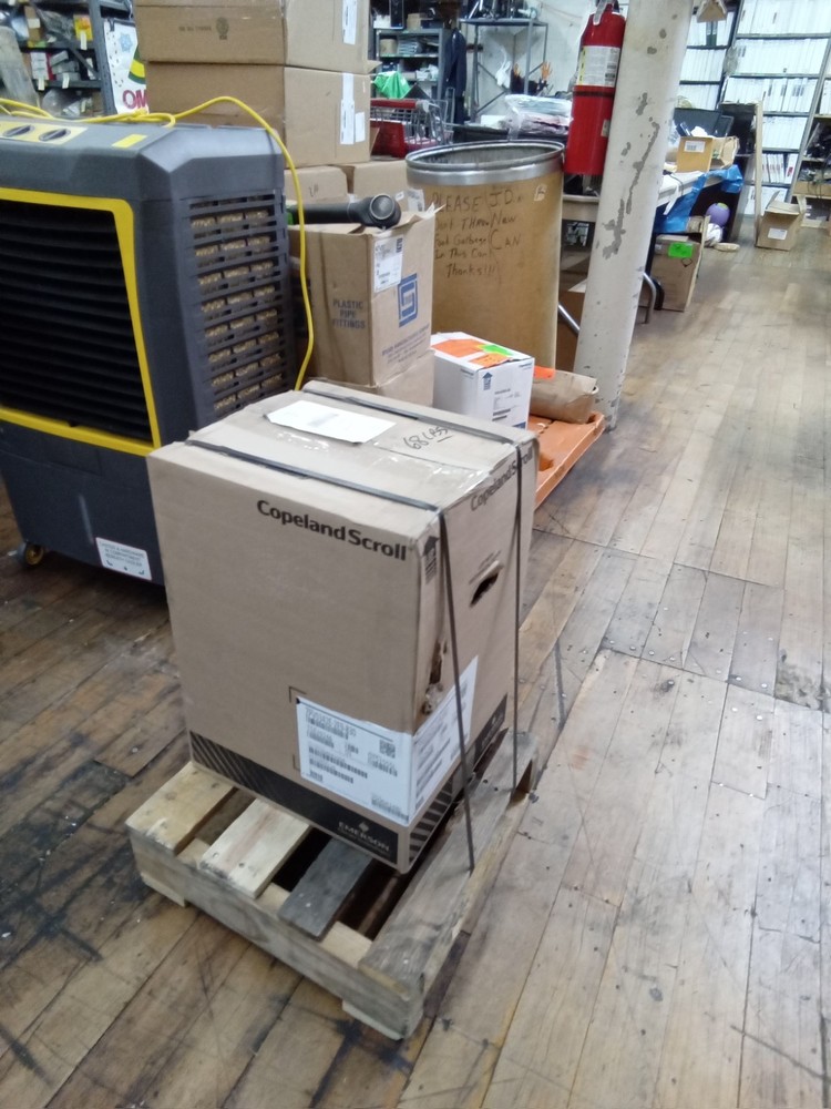 Emerson Copeland Scroll Compressor 2.8 Ton 3 Ph 600 RMS Max Input Voltage New