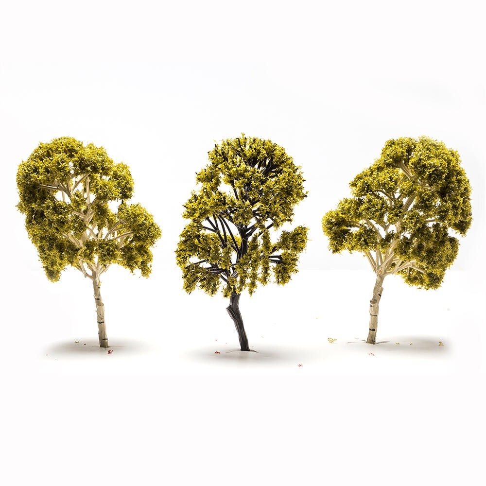 Menards Goldline Train Layout Scenery - 9 Deciduous Trees or 6 Fall Trees