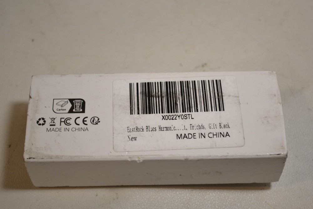 EASTROCK 10-hole C Key Blue Harmonica