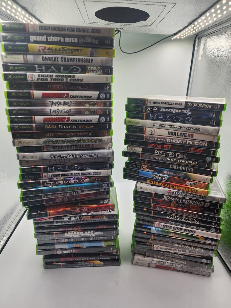 Xbox Cases ONLY. Updated 8/5.
