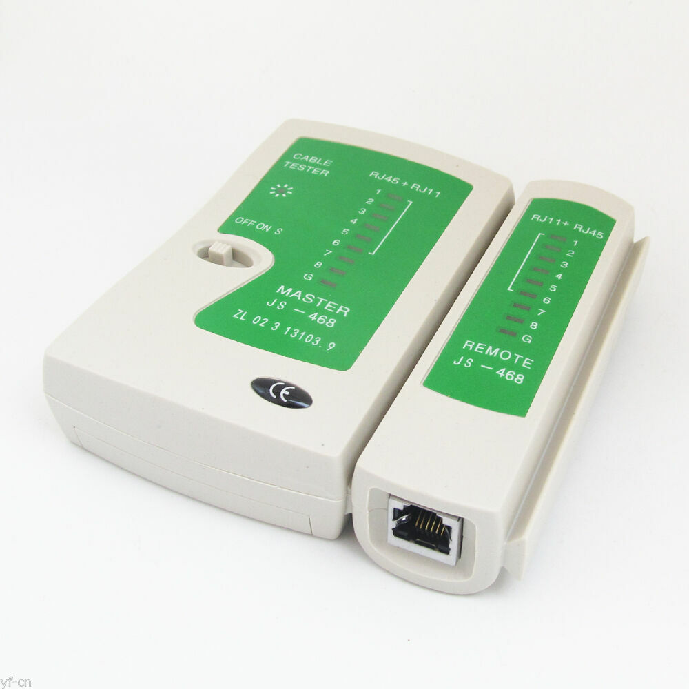 1pcs Multi-functional Network/Phone Cable Tester Test Tool RJ11 RJ45 No.468