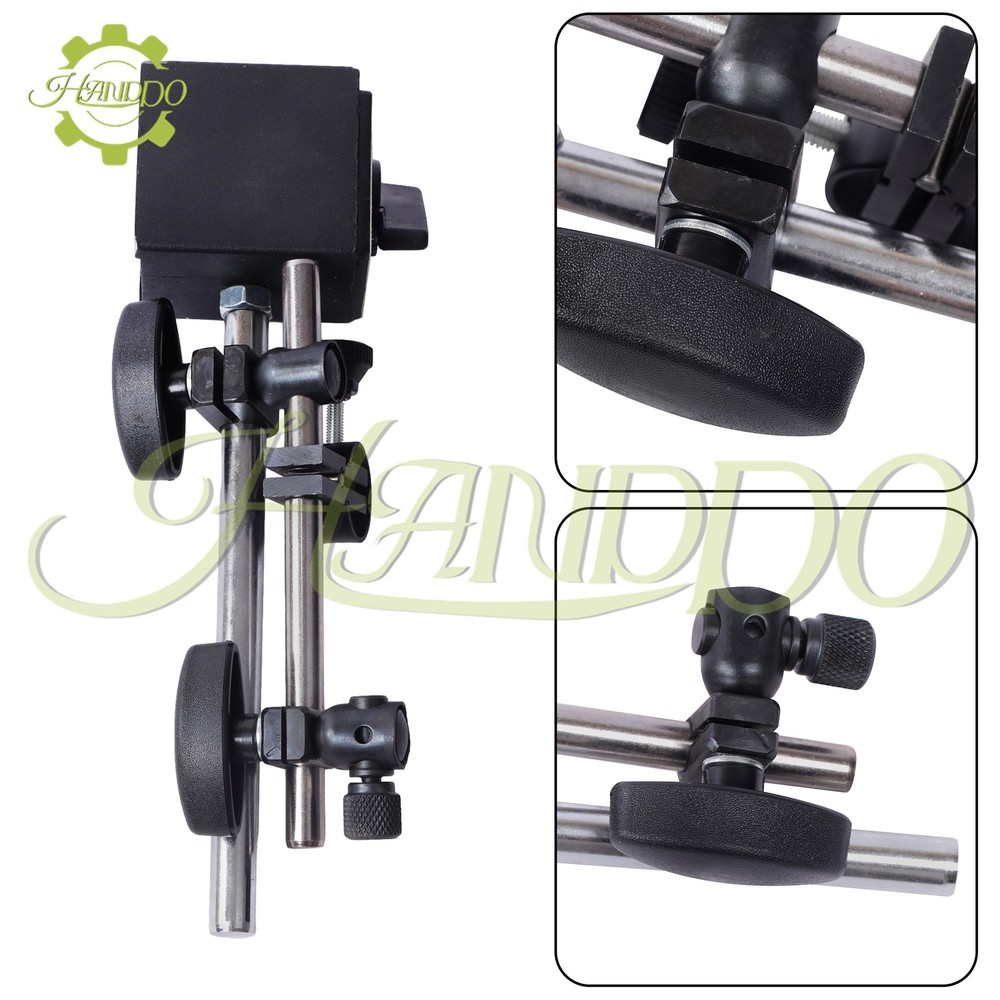 Fine Magnetic Base 1" Dial Indicator Holder Point with 22 Point Set 0-1'' Range