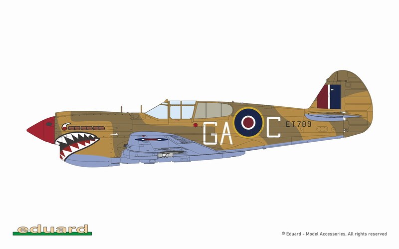 Eduard 1/48 Kittyhawk Dual Combo 11187