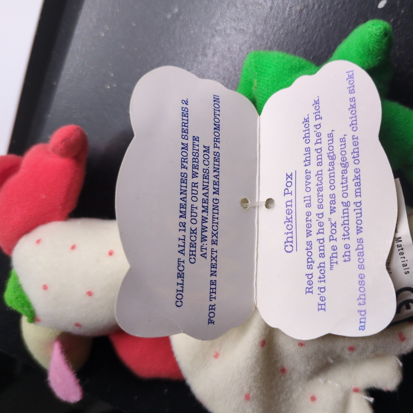 Series 1 and 2 MEANIES Beanie Stuffed Toy Lot of 3